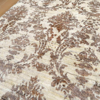 プレミアムギャッベ／ホシナマイ（ルリバフ）　211×145cm（HL-38976）