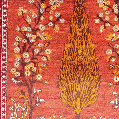 プレミアムギャッベ／ホシナマイ（ルリバフ） 213×157cm（HL-71214）