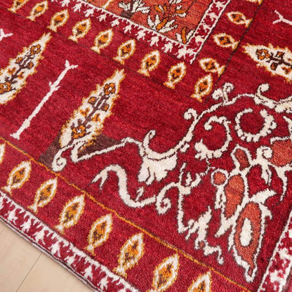 プレミアムギャッベ／ホシナマイ（ルリバフ） 213×157cm（HL-71214）