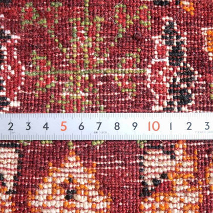 プレミアムギャッベ／ホシナマイ（ルリバフ） 247×167cm（HL-71253）