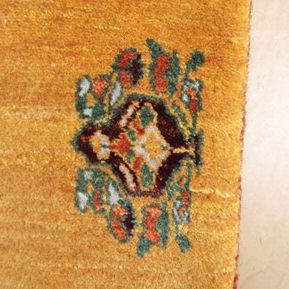 プレミアムギャッベ／ホシナマイ（ルリバフ） 233×143cm（HL-83653）