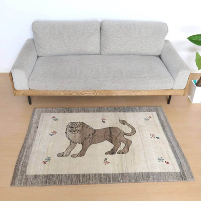 プレミアムギャッベ／ホシナマイ（カシュクリ） 148×98cm（HM-10905）