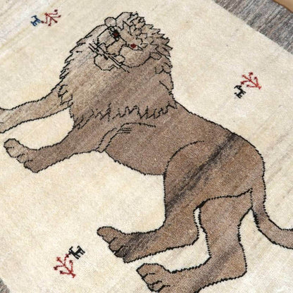 プレミアムギャッベ／ホシナマイ（カシュクリ） 148×98cm（HM-10905）