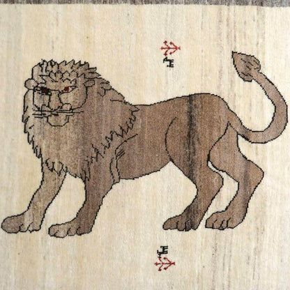 プレミアムギャッベ／ホシナマイ（カシュクリ） 148×98cm（HM-10905）