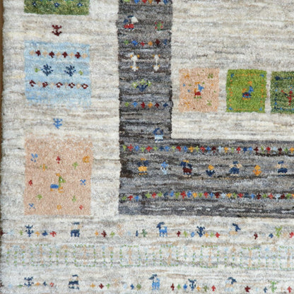 ギャッベ（ルリバフ）　146×109cm（HM-11191）