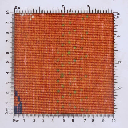 ギャッベ（ギャベ）ルリバフ　83×83cm（HM-70092）