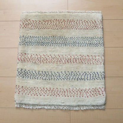 プレミアムギャッベ／ホシナマイ（カシュクリ）　47×44cm（HP-4040-2B2）