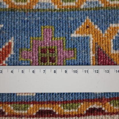 ギャッベ（ルリバフ）　63×59cm（HP-11927）