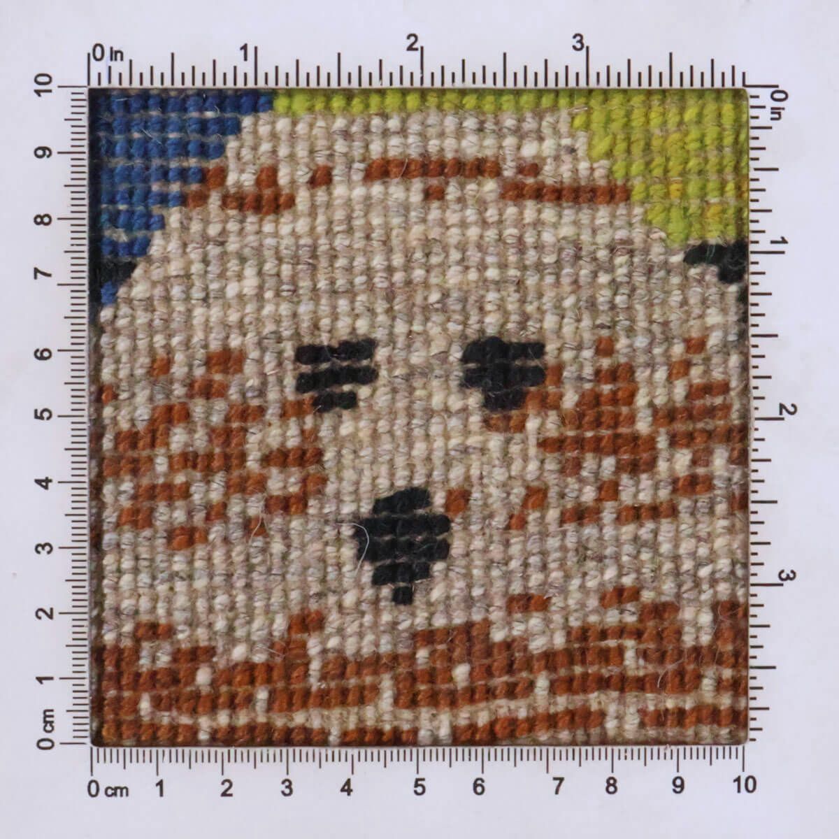 ギャッベ（ギャベ）カシュクリ　41×37cm（HP-70071）