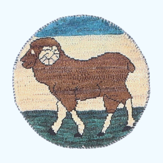 ギャッベ（ギャベ）カシュクリ　40×36cm（HP-70075）