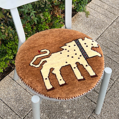 ギャッベ（ギャベ）カシュクリ　42×41cm（HP-70081）