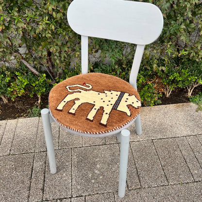 ギャッベ（ギャベ）カシュクリ　42×41cm（HP-70081）