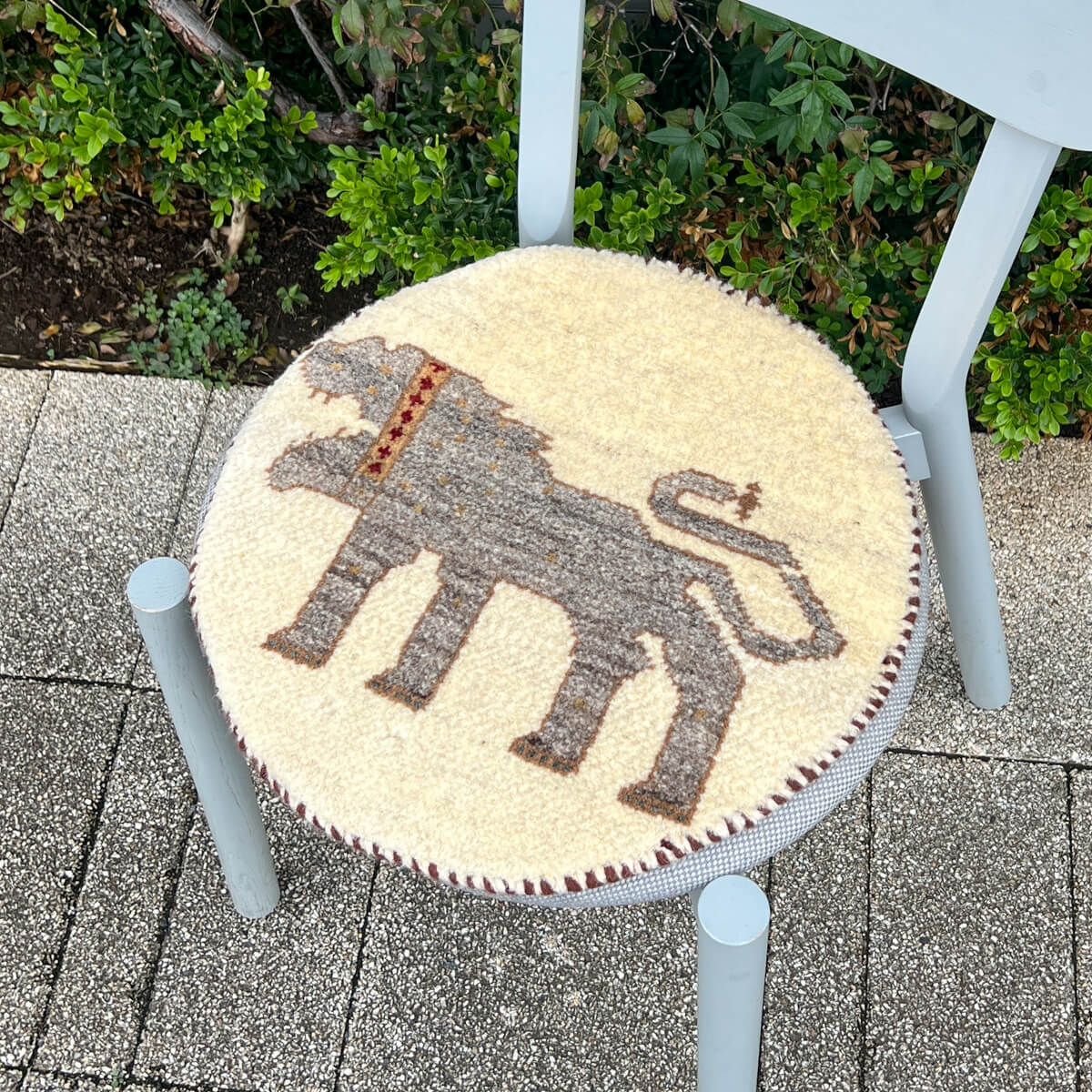 ギャッベ（ギャベ）カシュクリ　39×39cm（HP-70082）