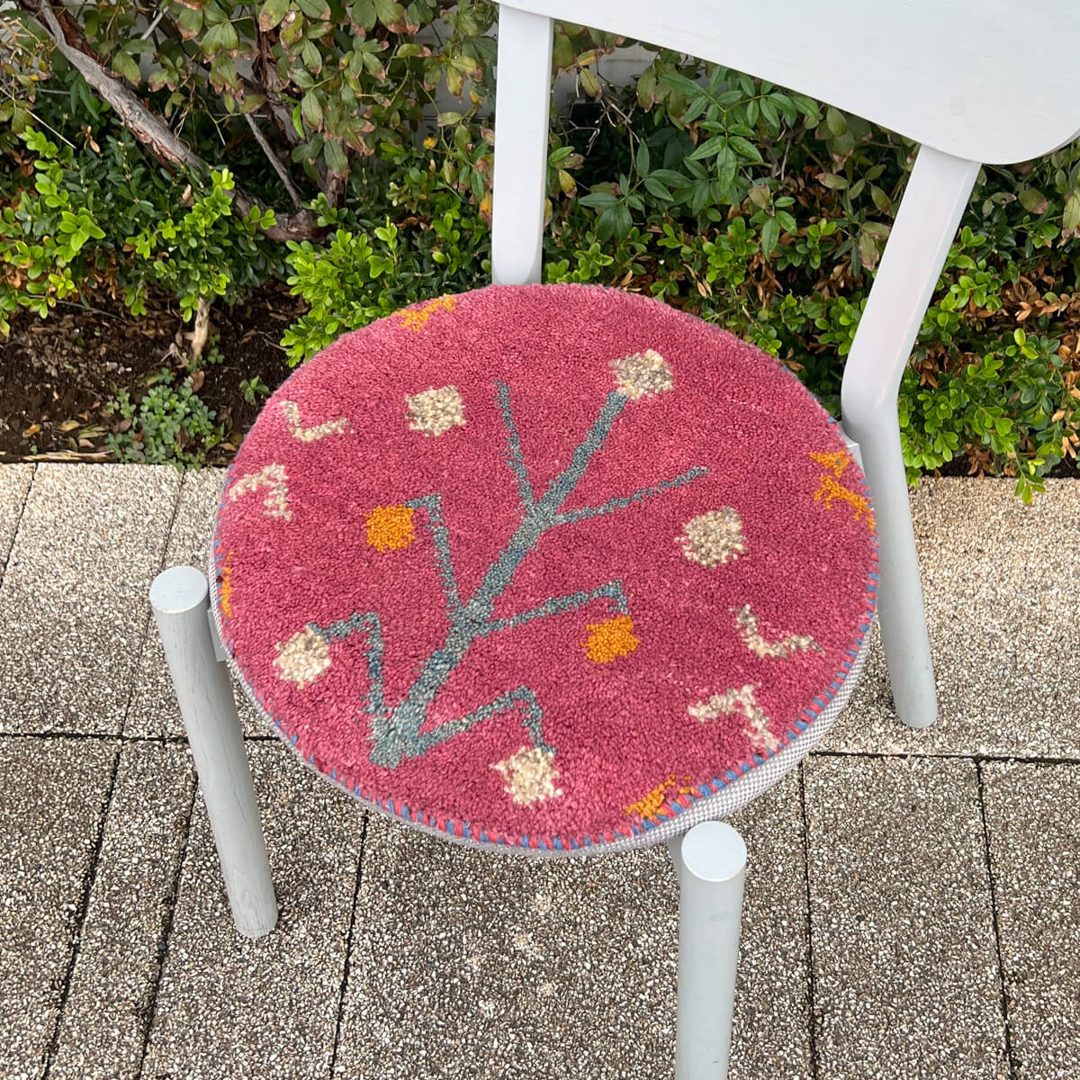 ギャッベ（ギャベ）カシュクリ　40×40cm（HP-70083）