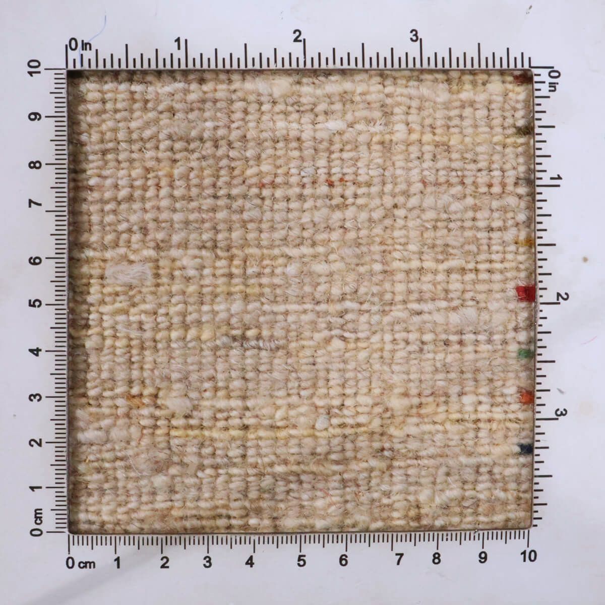 ギャッベ（ギャベ）ルリバフ　40×40cm（HP-70103）