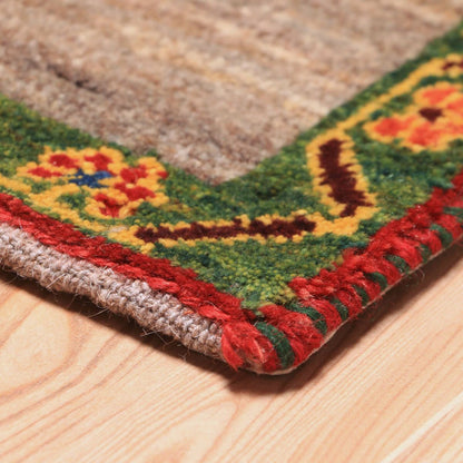 ギャッベ（ギャベ）カシュクリ　64×62cm（HP-70107）