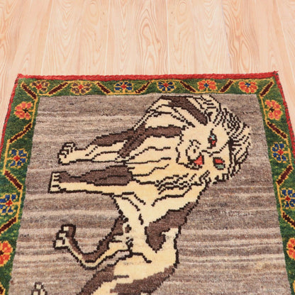 ギャッベ（ギャベ）カシュクリ　64×62cm（HP-70107）