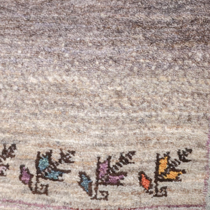 ギャッベ（ルリバフ）　141×53cm（HR-11822）