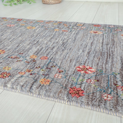 ギャッベ（ルリバフ）　149×57cm（HR-11856）