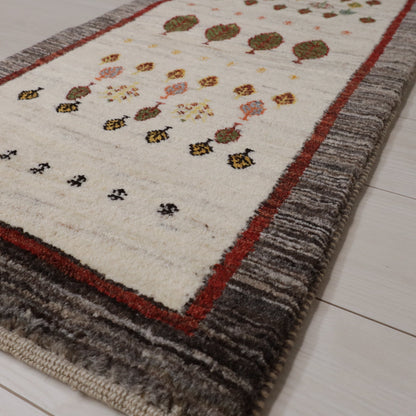 ギャッベ（カシュクリ）　146×50cm（HR-11859）
