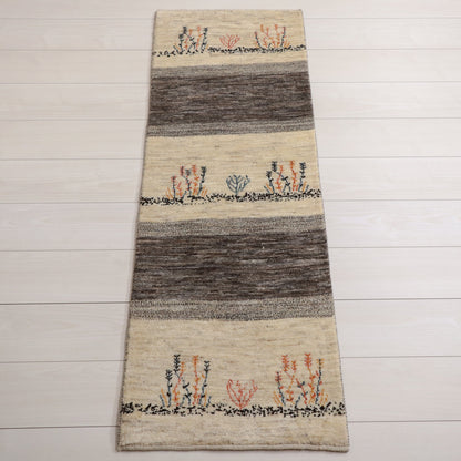 ギャッベ（カシュクリ）　147×54cm（HR-11861）
