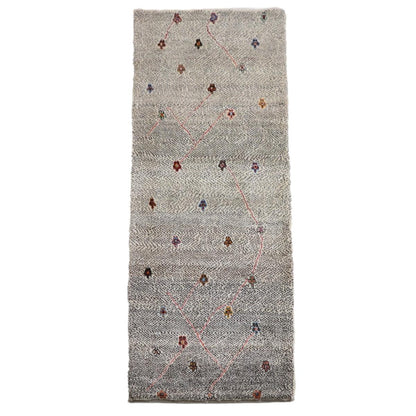 ギャッベ（ルリバフ）　145×58cm（HR-11987）