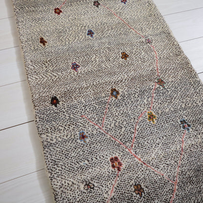 ギャッベ（ルリバフ）　145×58cm（HR-11987）