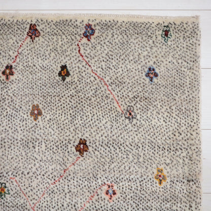 ギャッベ（ルリバフ）　145×58cm（HR-11987）