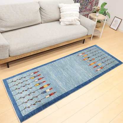 ギャッベ（ギャベ）アマレ　200×70cm（HR-13126）