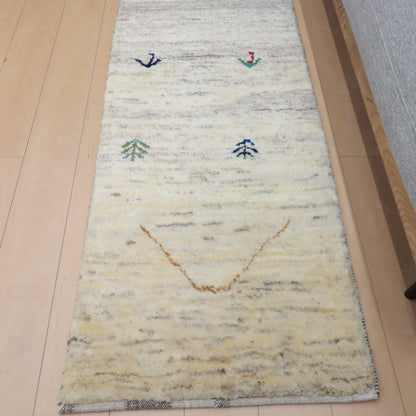 ギャッベ（ギャベ）ギャッベ　199×67cm（HR-13130）