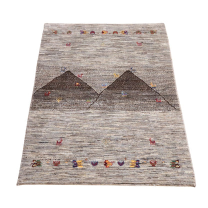 ギャッベ（ルリバフ）　137×87cm（HS-12311）