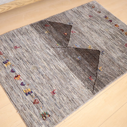 ギャッベ（ルリバフ）　137×87cm（HS-12311）