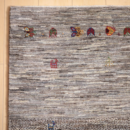 ギャッベ（ルリバフ）　137×87cm（HS-12311）