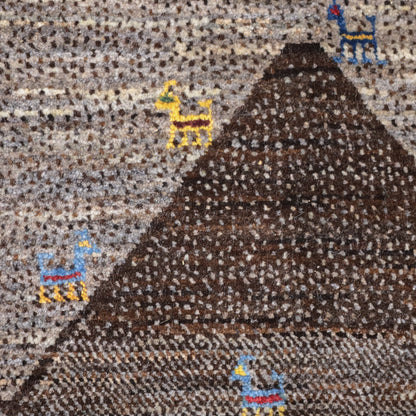 ギャッベ（ルリバフ）　137×87cm（HS-12311）