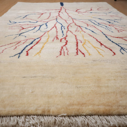 ギャッベ（リーズバフ）　133×94cm（HS-12313）