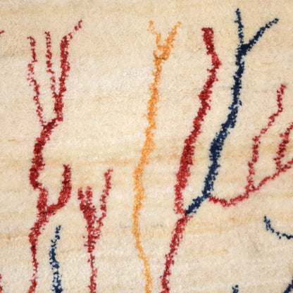 ギャッベ（リーズバフ）　133×94cm（HS-12313）