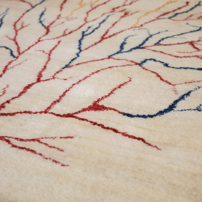 ギャッベ（リーズバフ）　133×94cm（HS-12313）