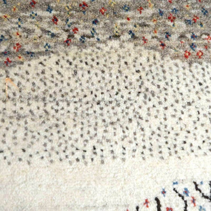 プレミアムギャッベ／ホシナマイ（カシュクリ） 133×88cm（HS-92996）