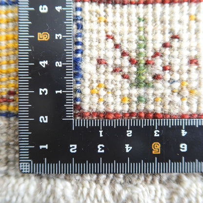 プレミアムギャッベ／ホシナマイ（カシュクリ） 86×62cm（HSS-11048）