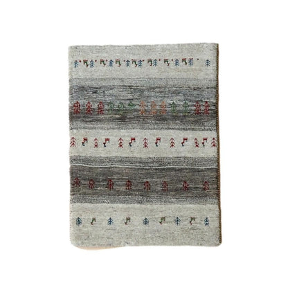 プレミアムギャッベ／ホシナマイ（カシュクリ） 84×62cm（HSS-11051）