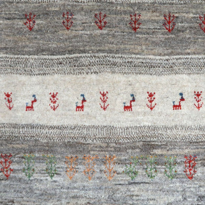 プレミアムギャッベ／ホシナマイ（カシュクリ） 84×62cm（HSS-11051）