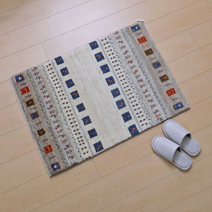 プレミアムギャッベ／ホシナマイ（カシュクリ）　91×65cm（HSS-11134）