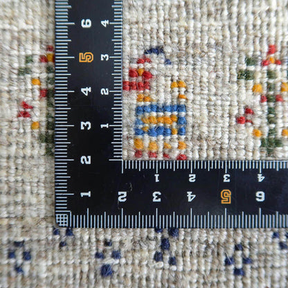 プレミアムギャッベ／ホシナマイ（カシュクリ）　91×65cm（HSS-11134）