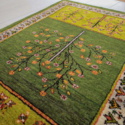 ギャッベ（ルリバフ）　99×63cm（HSS-11802）