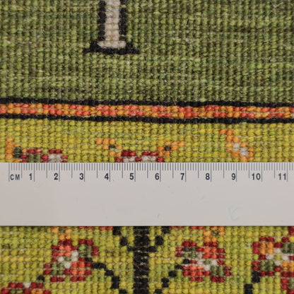 ギャッベ（ルリバフ）　99×63cm（HSS-11802）