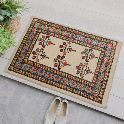 ギャッベ（ルリバフ）　93×64cm（HSS-11803）