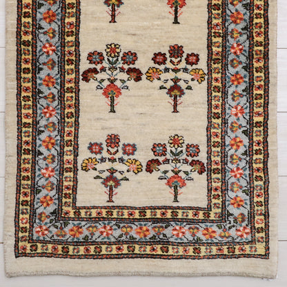 ギャッベ（ルリバフ）　93×64cm（HSS-11803）