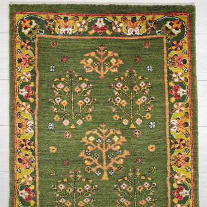 ギャッベ（ルリバフ）　93×63cm（HSS-11806）