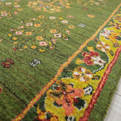 ギャッベ（ルリバフ）　93×63cm（HSS-11806）