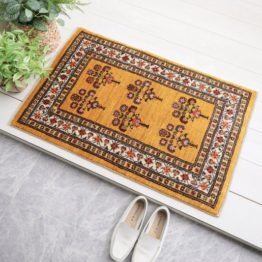 ギャッベ（ルリバフ）　94×62cm（HSS-11807）